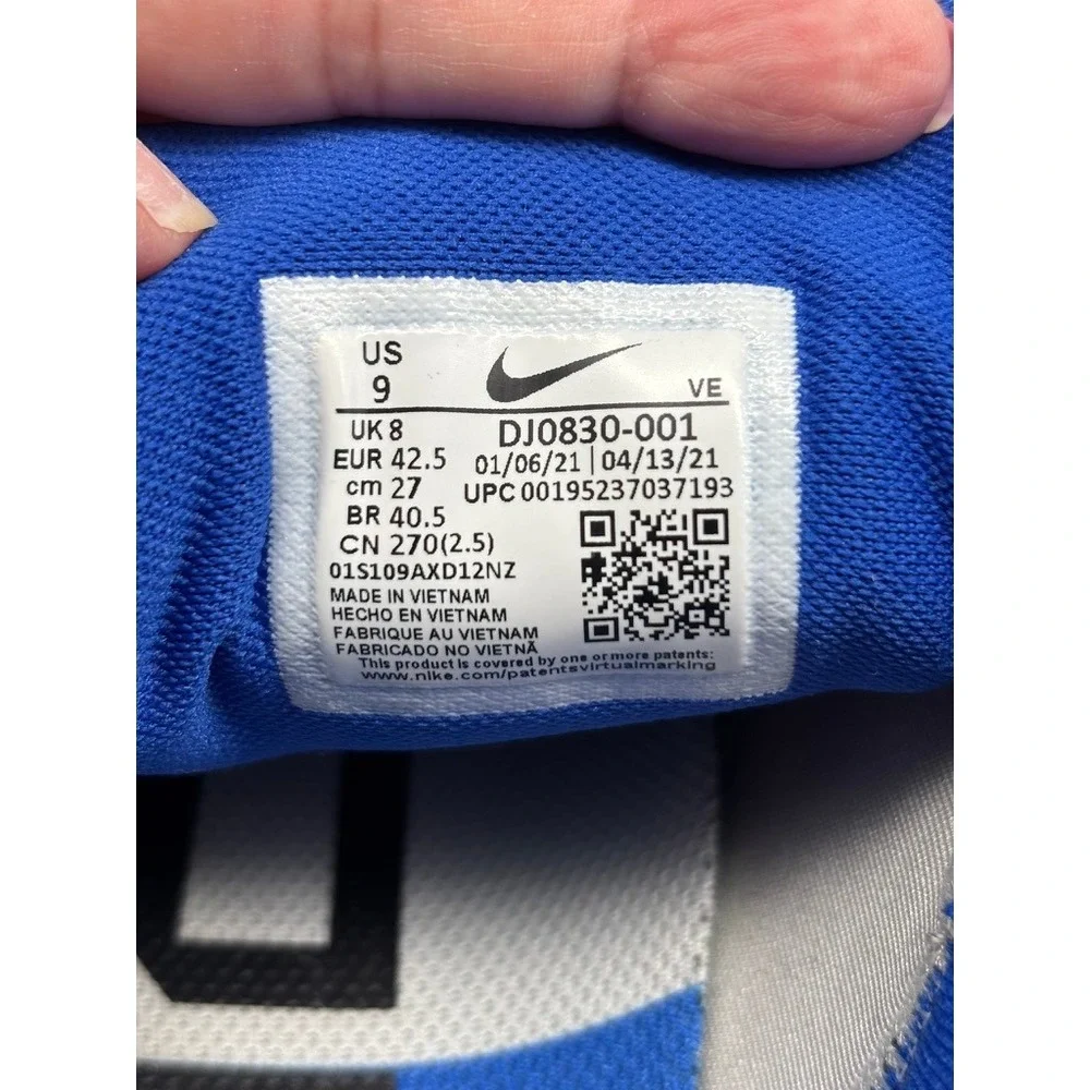 Nike Air Zoom Pegasus 38 Kentucky UK Wildcats Shoes Mens Sz 9 DJ0830-001